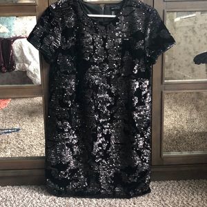 Velvet and Sequin Dress
